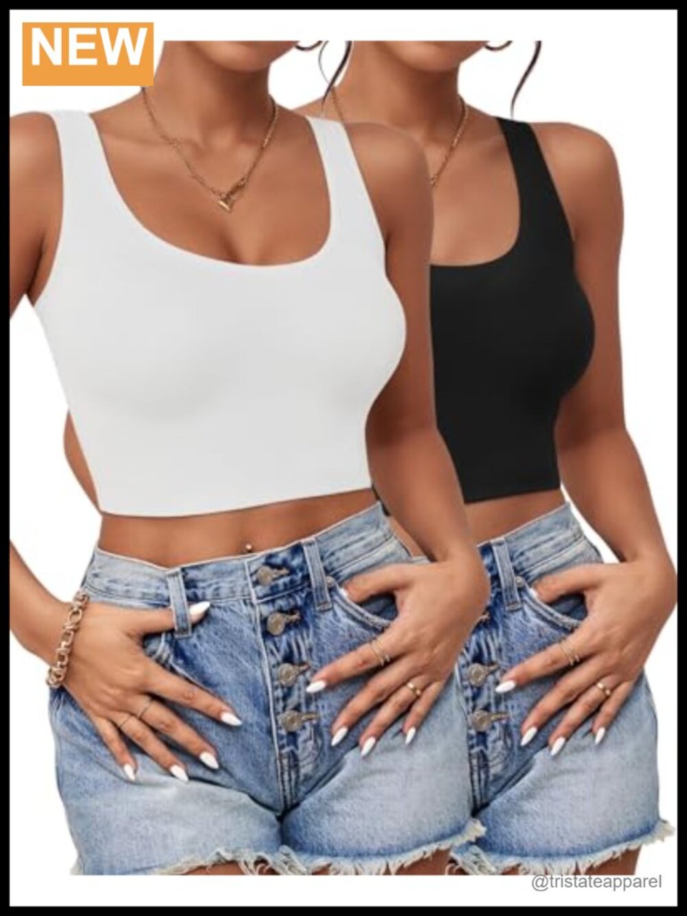 Women's Cotton Spandex Crop Tank Tops Sleeveless Racerback Workout Gym Yoga Tops